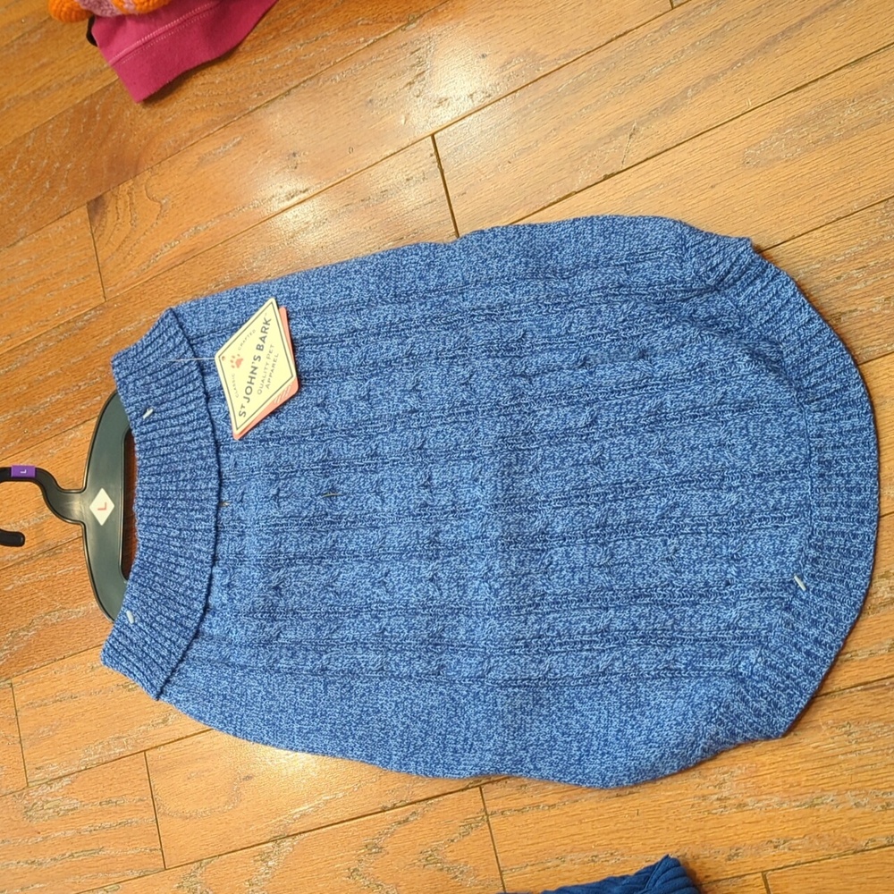 NWT dog sweater